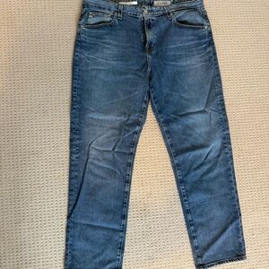 AG Adriano Goldschmied Ex-Boyfriend Slim Relaxed Fit Blue Jeans